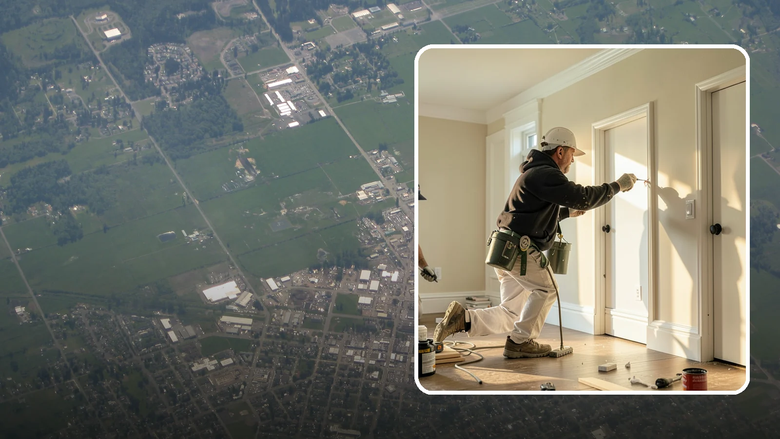 Trim Painting in Enumclaw, King County, WA - Trim painting sharpens the baseboards, casings, crown, and doors that frame every room.