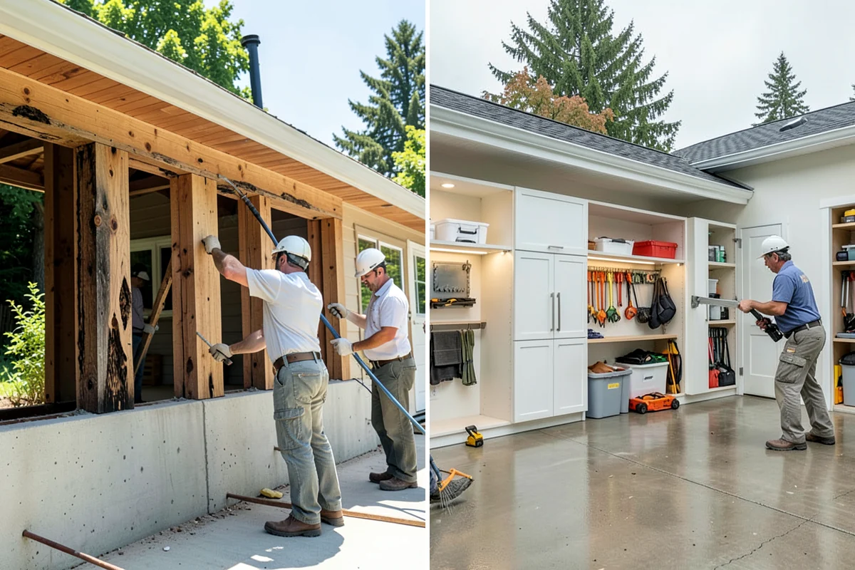 Trim Painting in Enumclaw, King County, WA - Fill nail holes, caulk gaps, and sand existing finishes