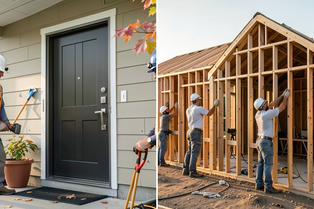 Trim Painting in Federal Way, King County, WA - Fill nail holes, caulk gaps, and sand existing finishes