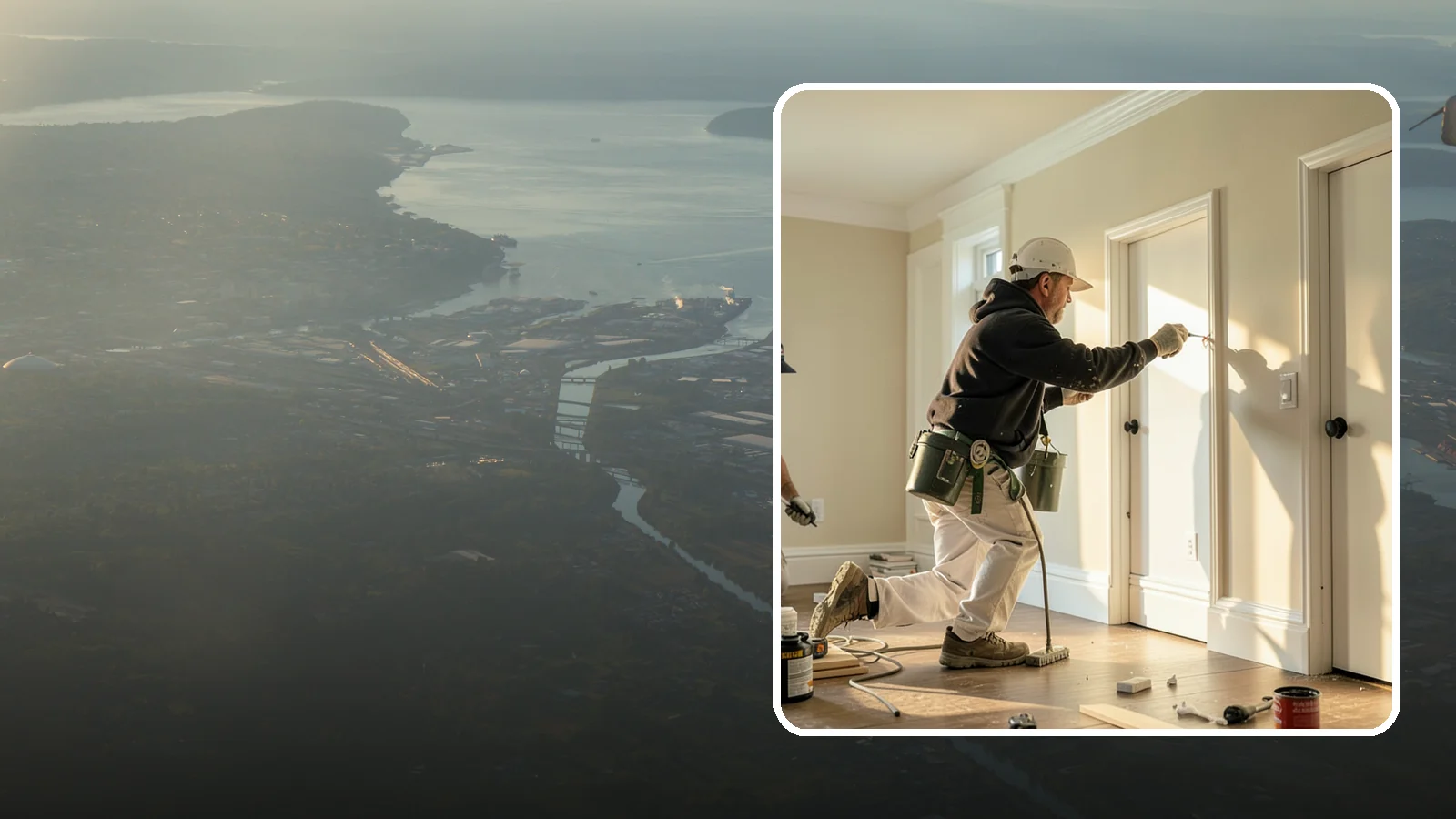 Trim Painting in Fife, Pierce County, WA - Trim painting sharpens the baseboards, casings, crown, and doors that frame every room.
