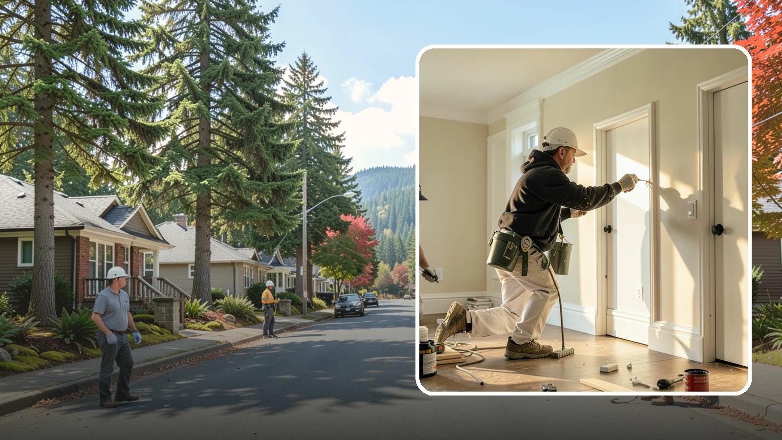Trim Painting in Hunts Point, King County, WA - Trim painting sharpens the baseboards, casings, crown, and doors that frame every room.