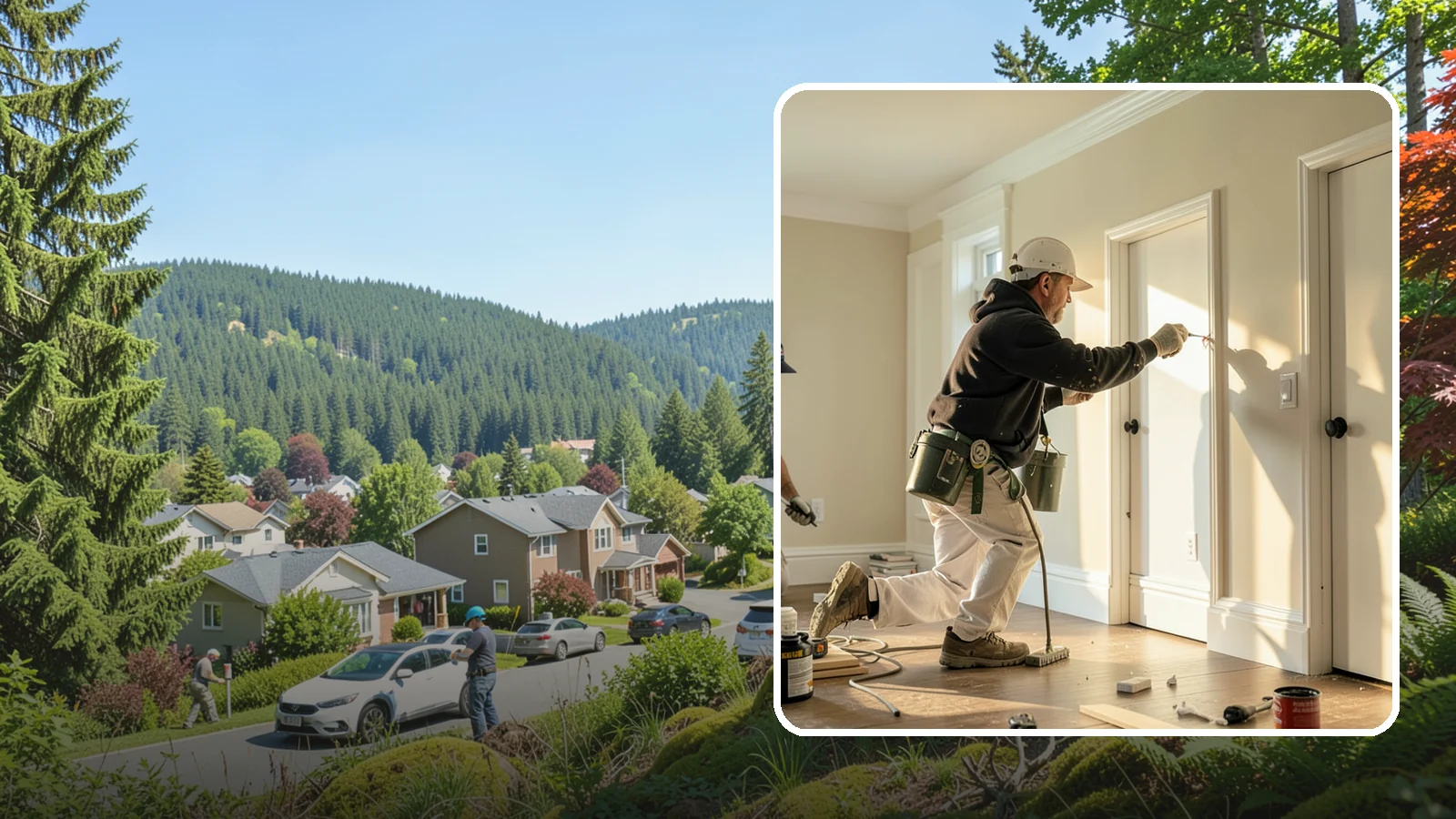 Trim Painting in Index, Snohomish County, WA - Trim painting sharpens the baseboards, casings, crown, and doors that frame every room.