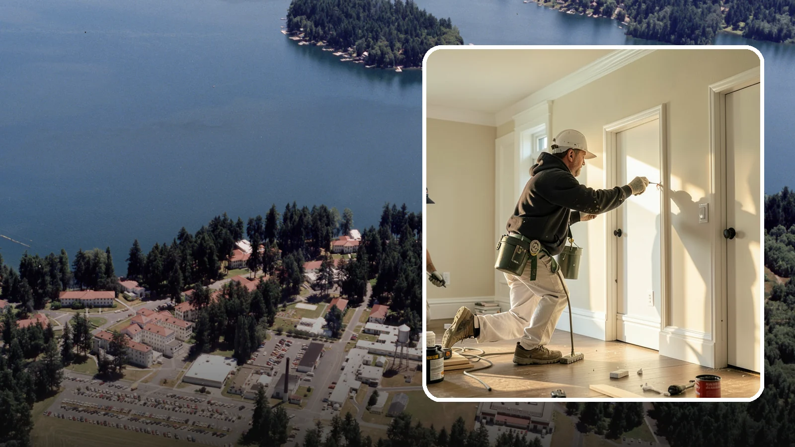 Trim Painting in Lakewood, Pierce County, WA - Trim painting sharpens the baseboards, casings, crown, and doors that frame every room.