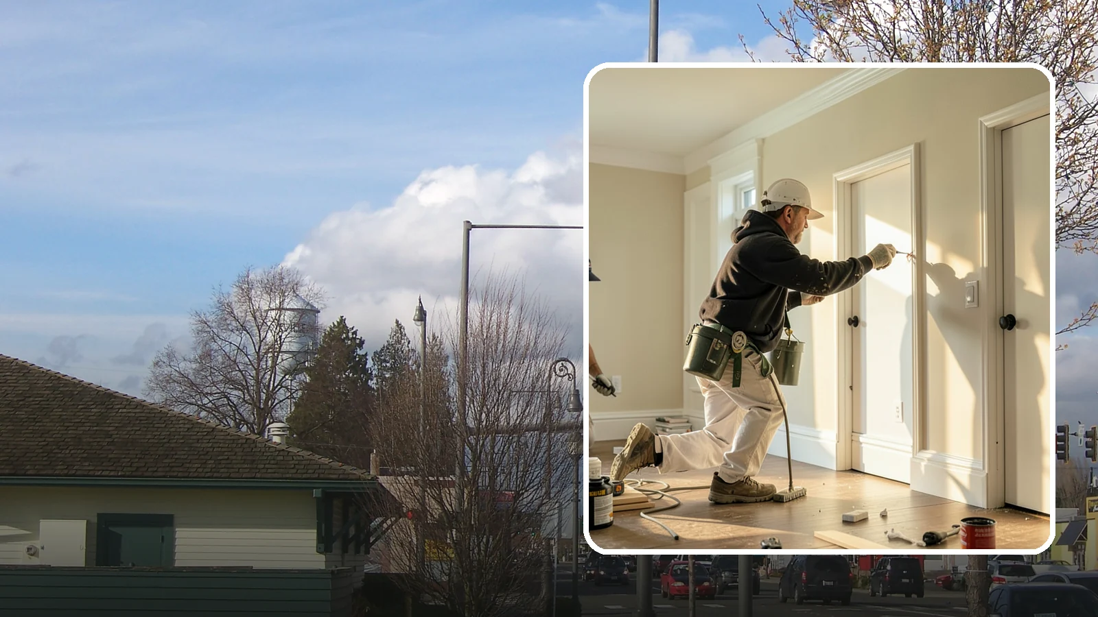 Trim Painting in Marysville, Snohomish County, WA - Trim painting sharpens the baseboards, casings, crown, and doors that frame every room.