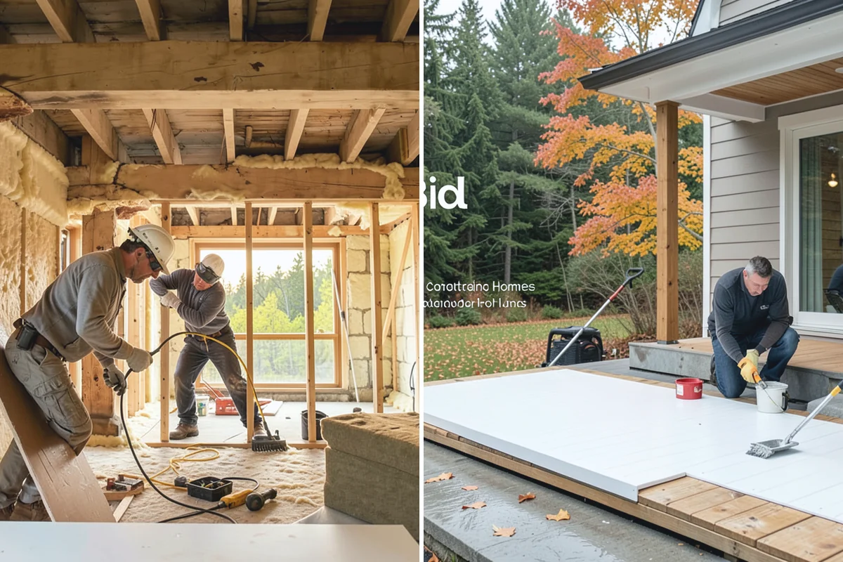 Trim Painting in Marysville, Snohomish County, WA - Fill nail holes, caulk gaps, and sand existing finishes