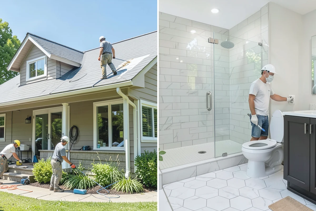 Trim Painting in Medina, King County, WA - Fill nail holes, caulk gaps, and sand existing finishes