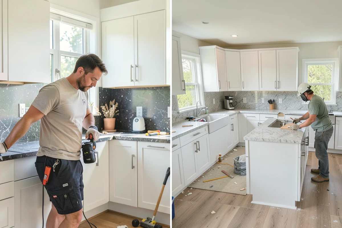 Trim Painting in Mercer Island, King County, WA - Fill nail holes, caulk gaps, and sand existing finishes