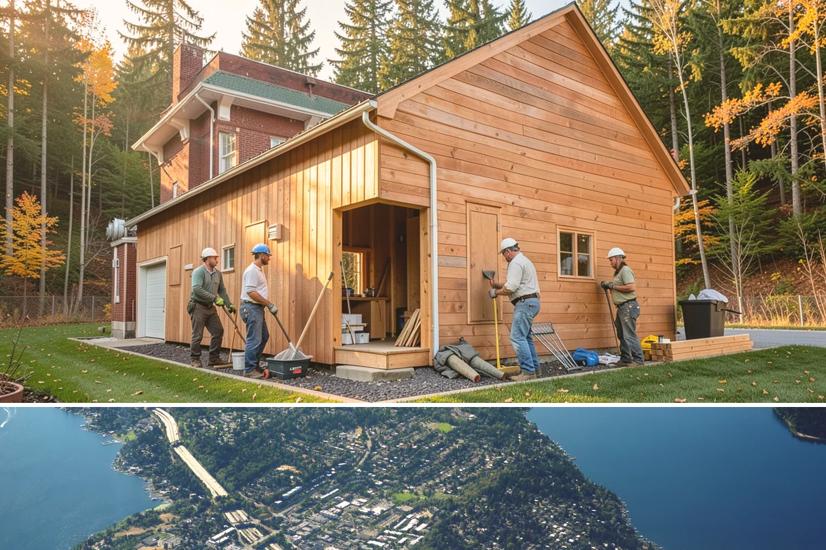 Trim Painting in Mercer Island, King County, WA - Trim painting is an interior-friendly project ideal for the damp off-season when outdoor work stalls.