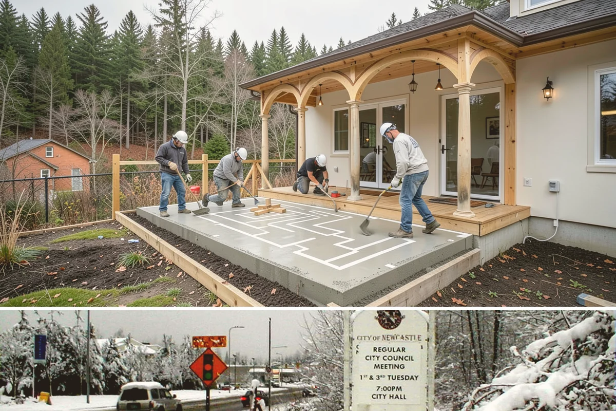 Trim Painting in Newcastle, King County, WA - Trim painting is an interior-friendly project ideal for the damp off-season when outdoor work stalls.