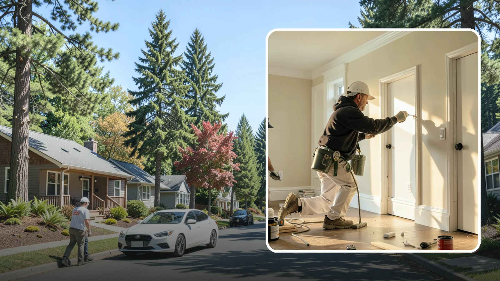 Trim Painting in Orting, Pierce County, WA - Trim painting sharpens the baseboards, casings, crown, and doors that frame every room.