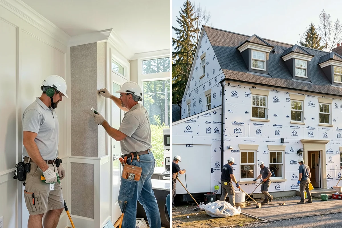 Trim Painting in Puyallup, Pierce County, WA - Fill nail holes, caulk gaps, and sand existing finishes