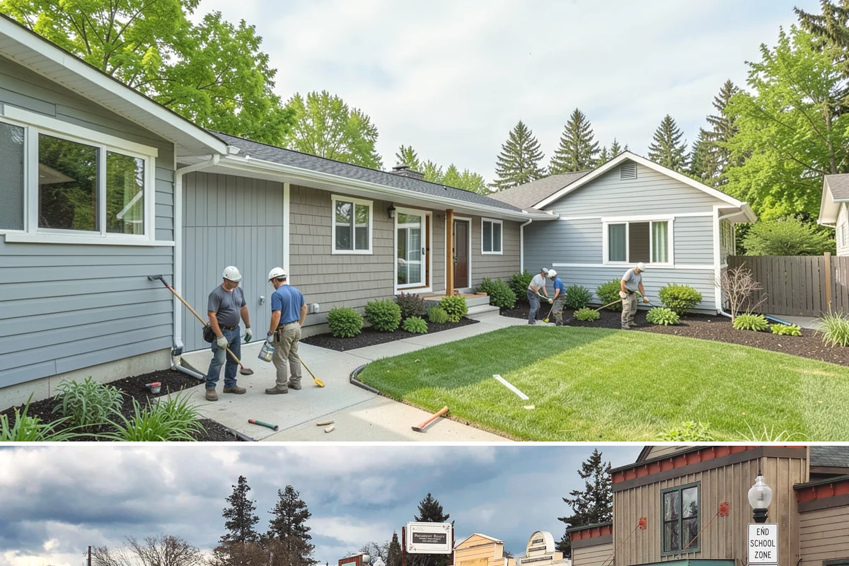 Trim Painting in Roy, Pierce County, WA - Trim painting is an interior-friendly project ideal for the damp off-season when outdoor work stalls.