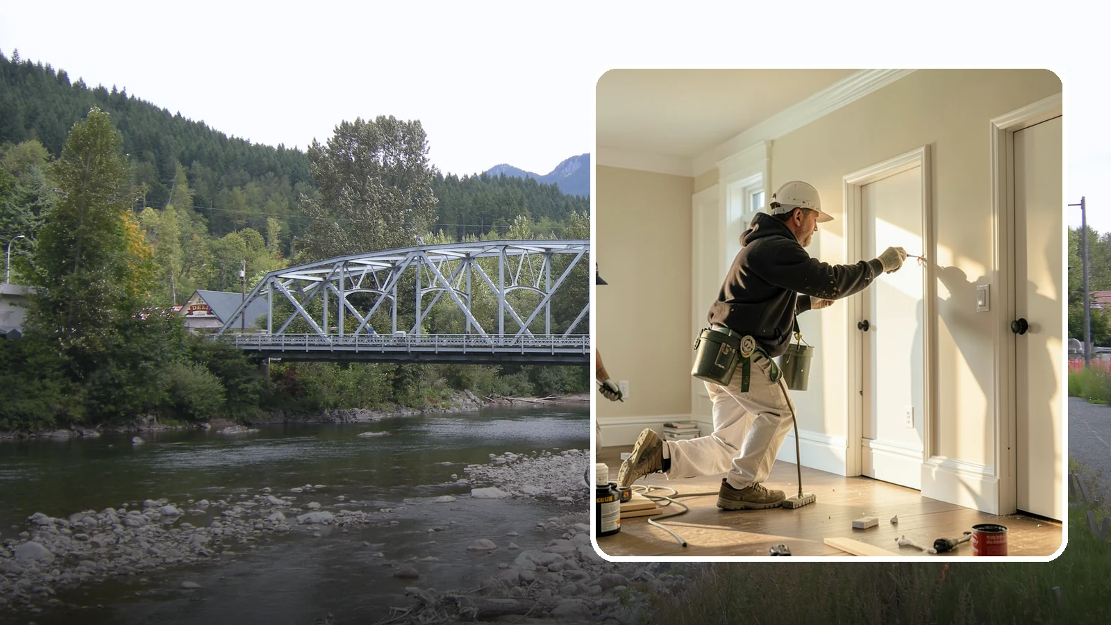 Trim Painting in Skykomish, King County, WA - Trim painting sharpens the baseboards, casings, crown, and doors that frame every room.
