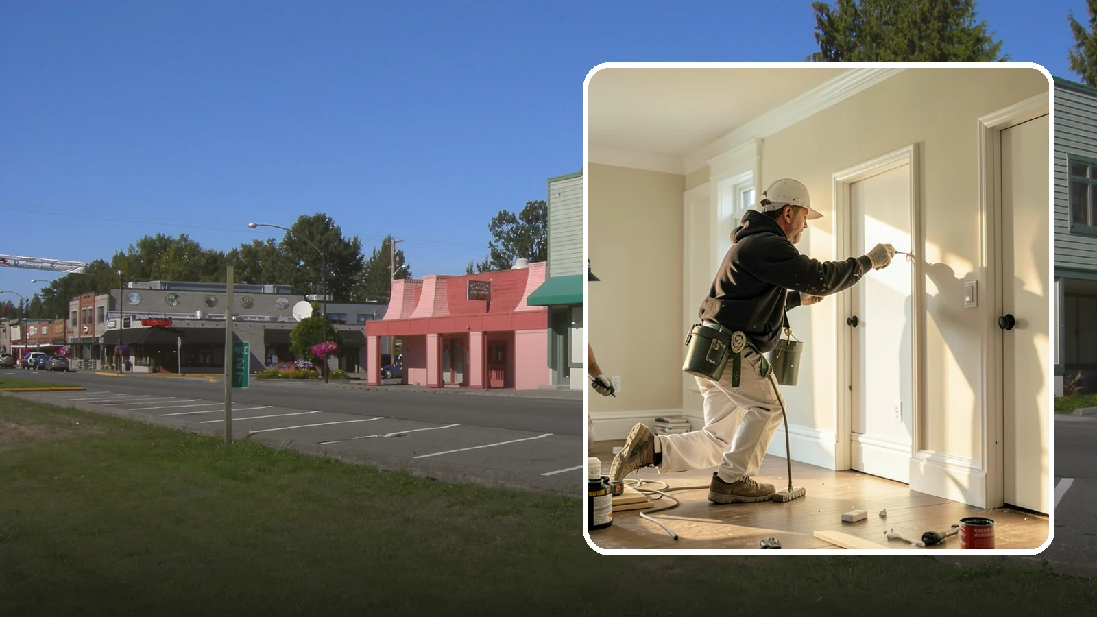 Trim Painting in Snoqualmie, King County, WA - Trim painting sharpens the baseboards, casings, crown, and doors that frame every room.