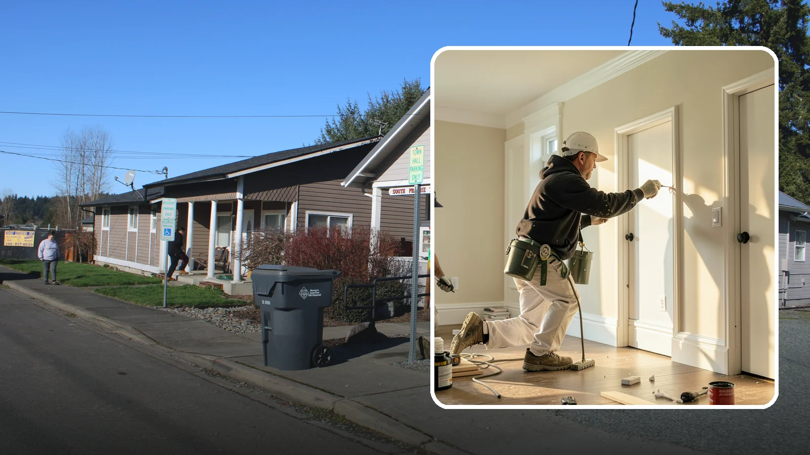 Trim Painting in South Prairie, Pierce County, WA - Trim painting sharpens the baseboards, casings, crown, and doors that frame every room.