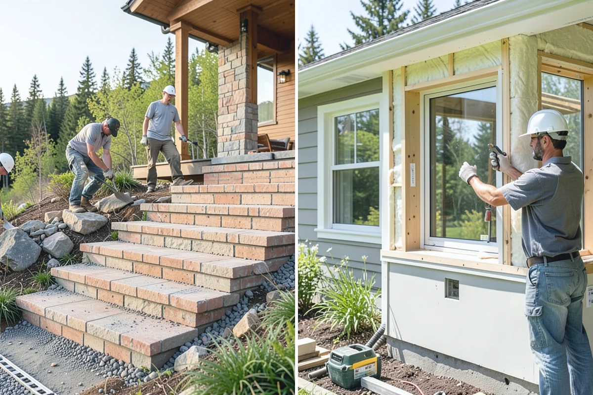 Trim Painting in Woodinville, King County, WA - Fill nail holes, caulk gaps, and sand existing finishes