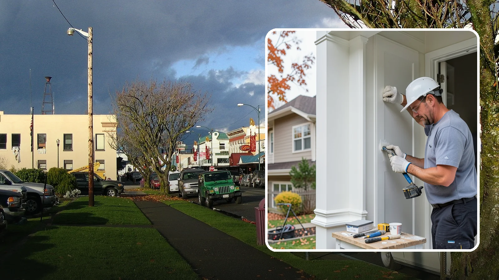 Trim Repair in Arlington, Snohomish County, WA - Trim repair that restores damaged interior and exterior molding to a clean, finished look.