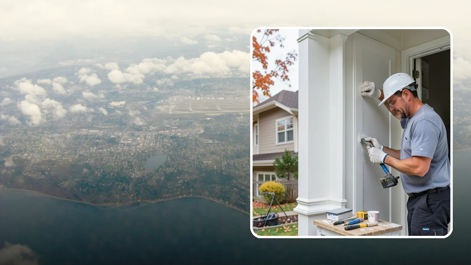 Trim Repair in Burien, King County, WA - Trim repair that restores damaged interior and exterior molding to a clean, finished look.