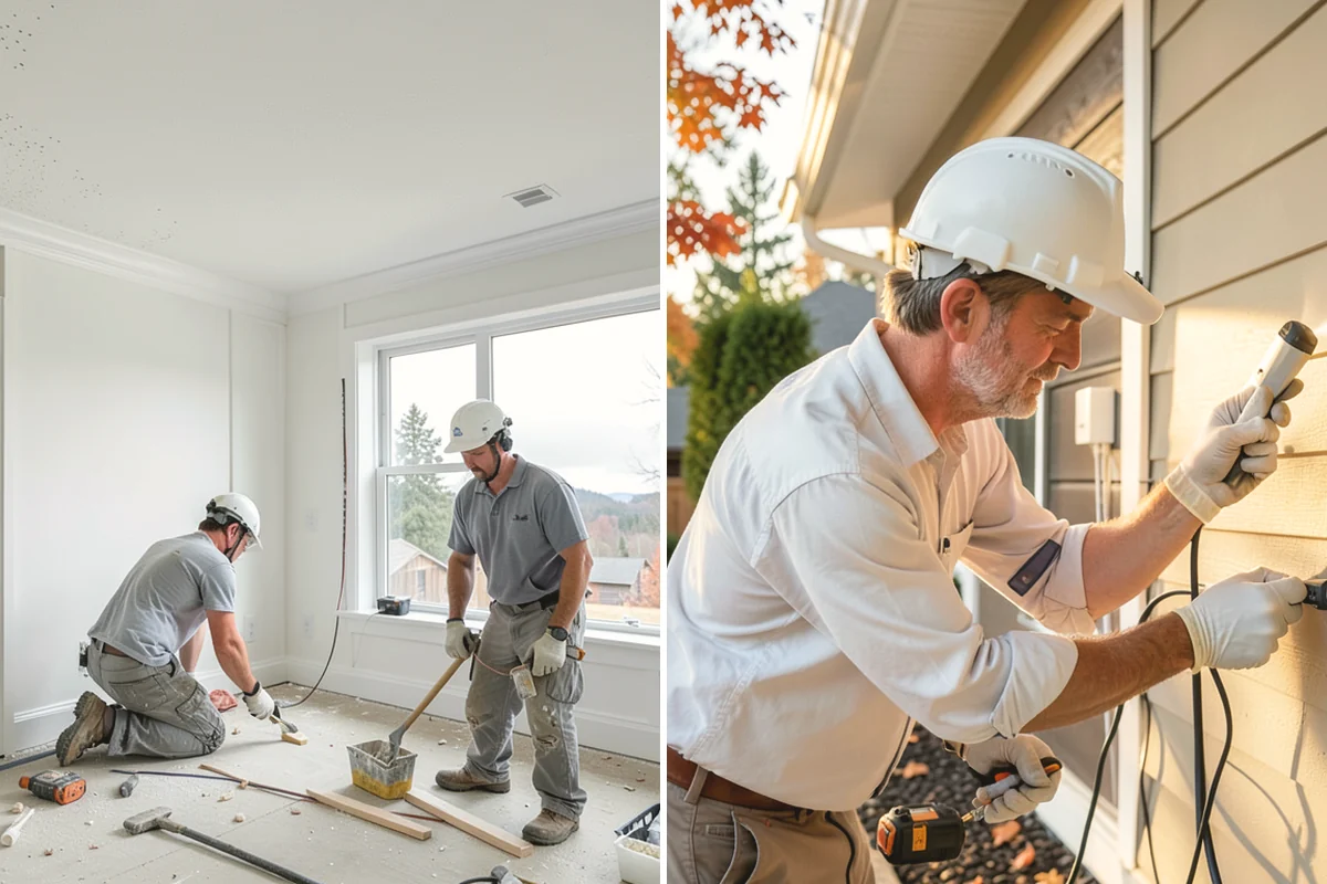 Trim Repair in Burien, King County, WA - Assess damaged trim and match the profile