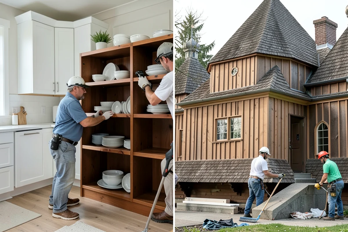 Trim Repair in Concrete, Skagit County, WA - Assess damaged trim and match the profile