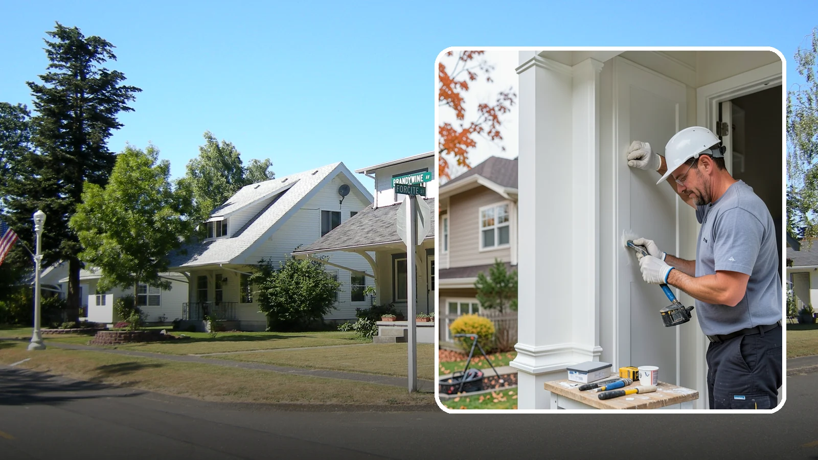 Trim Repair in DuPont, Pierce County, WA - Trim repair that restores damaged interior and exterior molding to a clean, finished look.