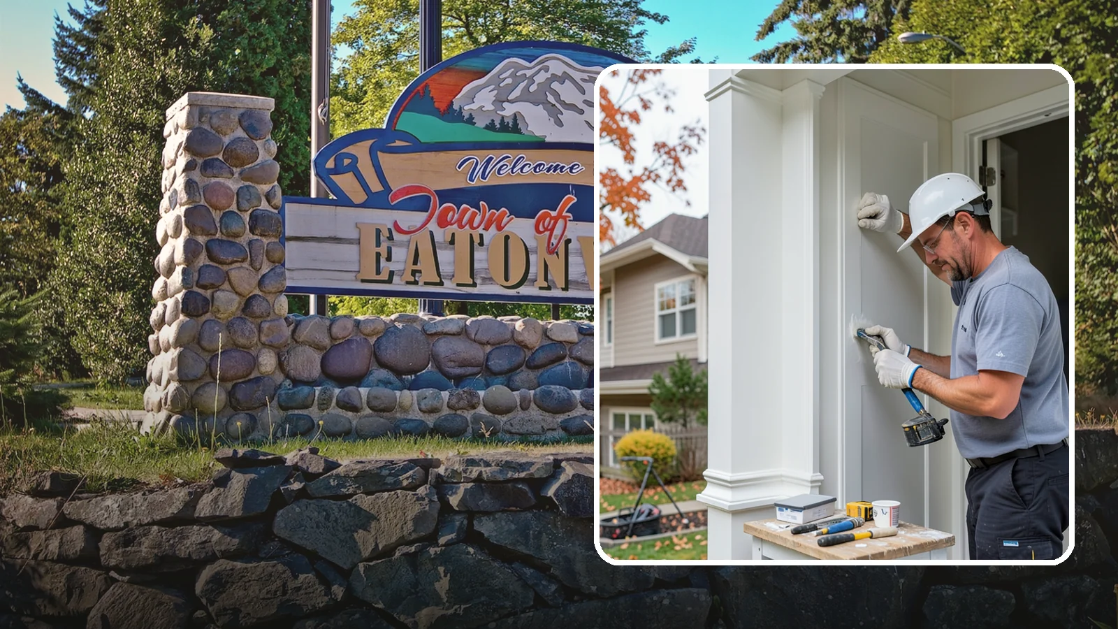 Trim Repair in Eatonville, Pierce County, WA - Trim repair that restores damaged interior and exterior molding to a clean, finished look.