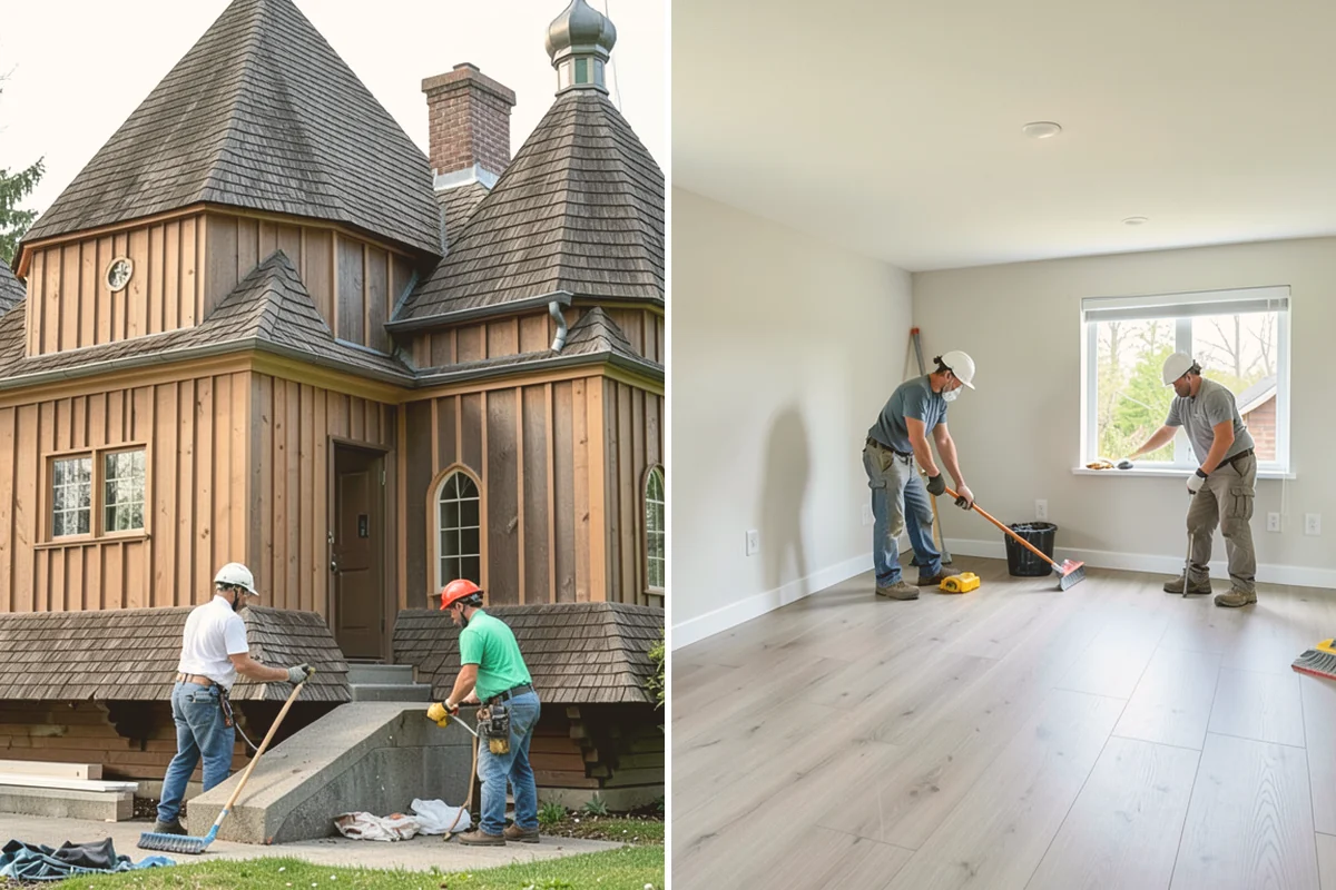 Trim Repair in Edmonds, Snohomish County, WA - Assess damaged trim and match the profile