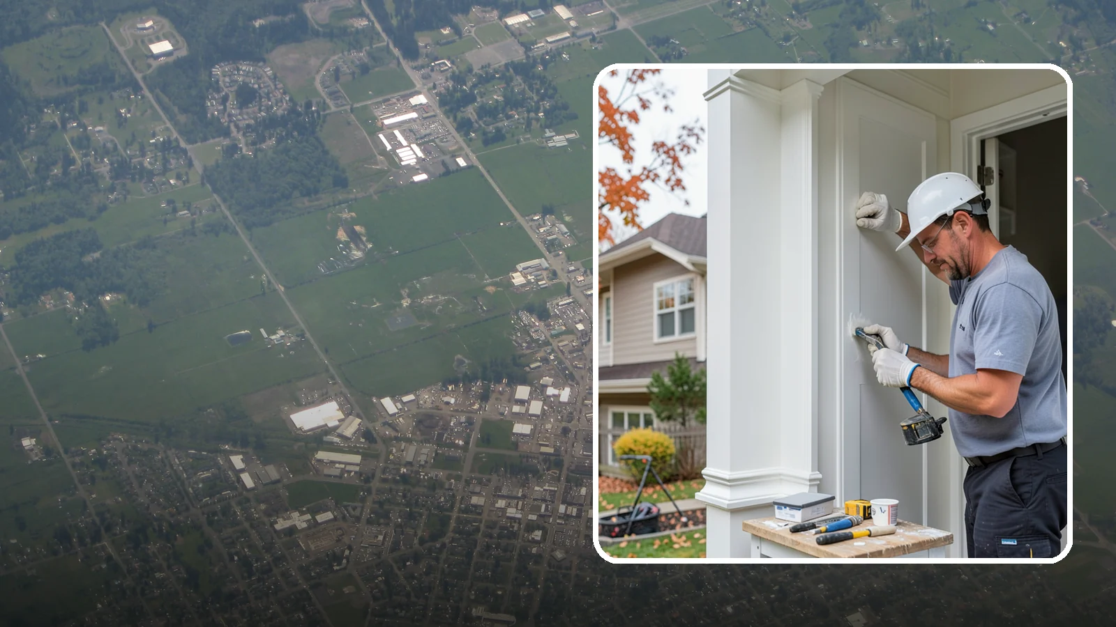 Trim Repair in Enumclaw, King County, WA - Trim repair that restores damaged interior and exterior molding to a clean, finished look.