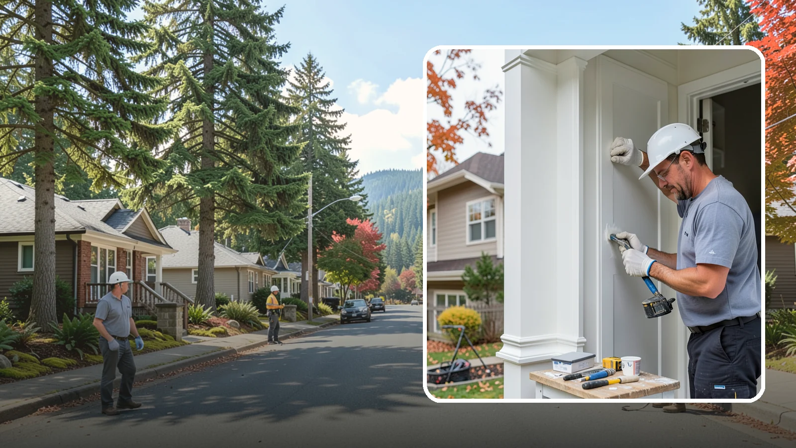 Trim Repair in Hunts Point, King County, WA - Trim repair that restores damaged interior and exterior molding to a clean, finished look.