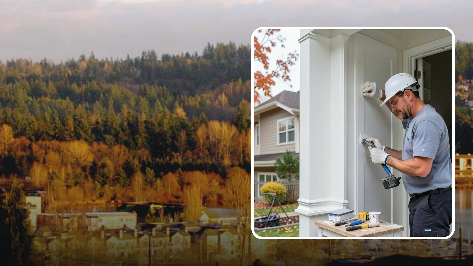Trim Repair in Kenmore, King County, WA - Trim repair that restores damaged interior and exterior molding to a clean, finished look.