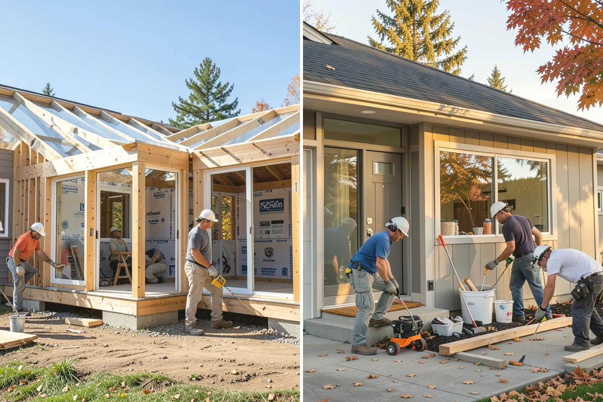 Trim Repair in La Conner, Skagit County, WA - Assess damaged trim and match the profile