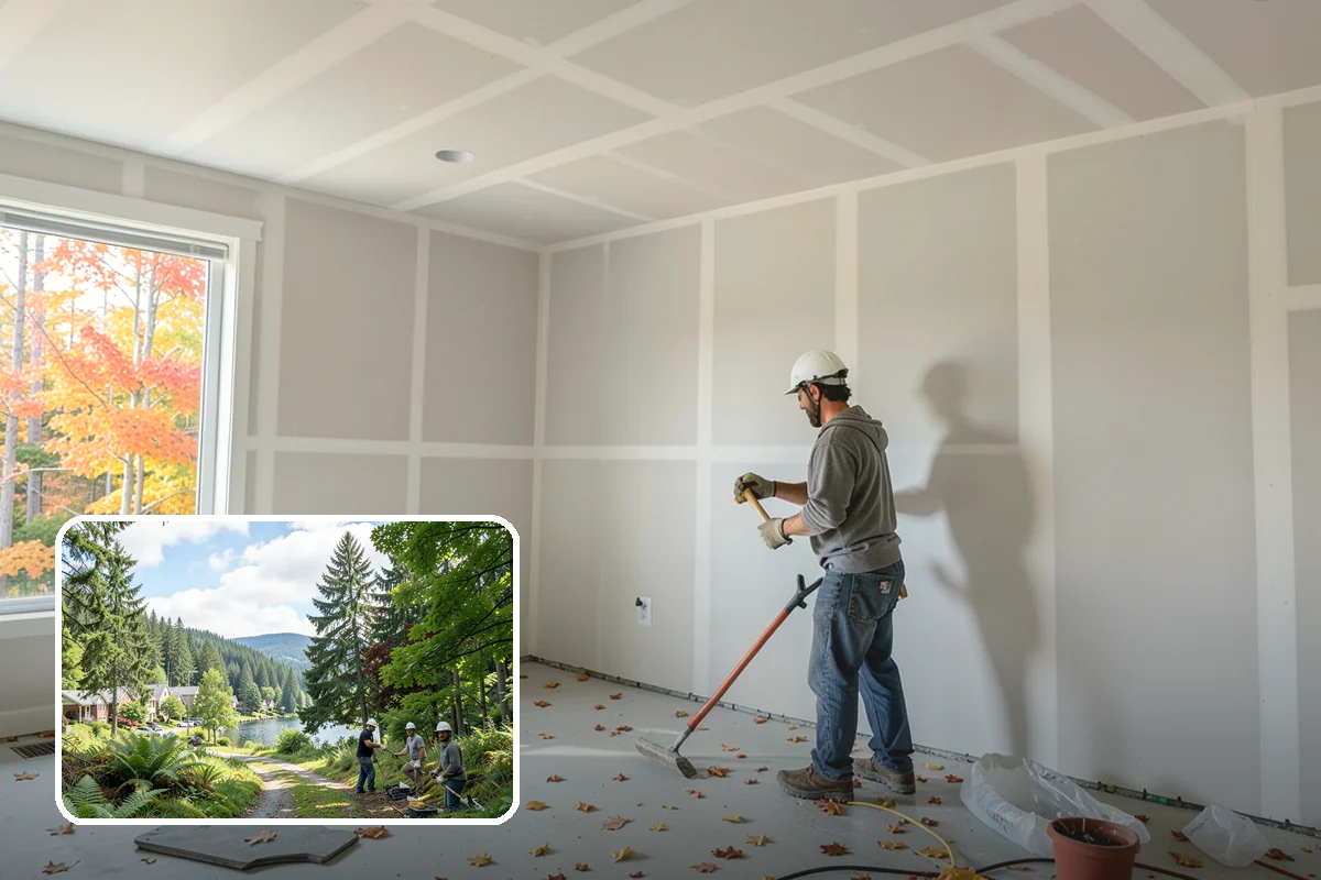 Trim Repair in Lake Forest Park, King County, WA - Restores clean, continuous trim lines