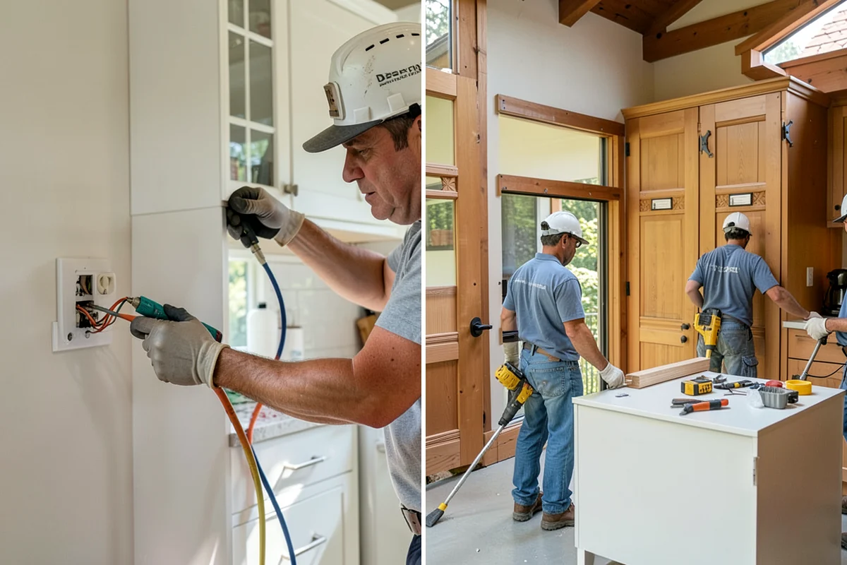 Trim Repair in Lake Forest Park, King County, WA - Assess damaged trim and match the profile