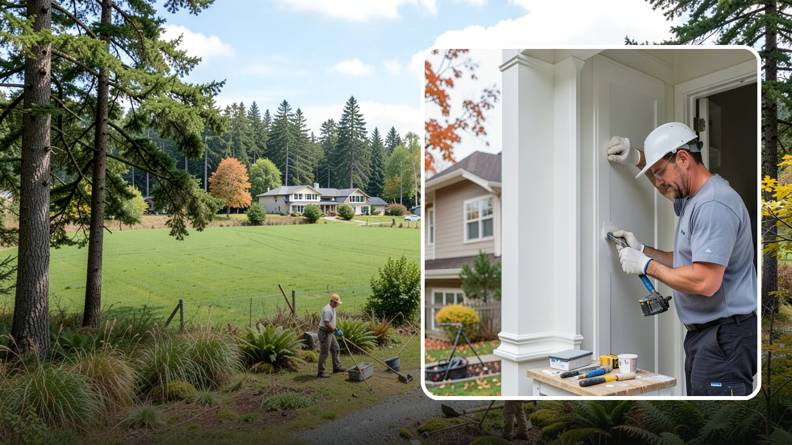 Trim Repair in Lyman, Skagit County, WA - Trim repair that restores damaged interior and exterior molding to a clean, finished look.