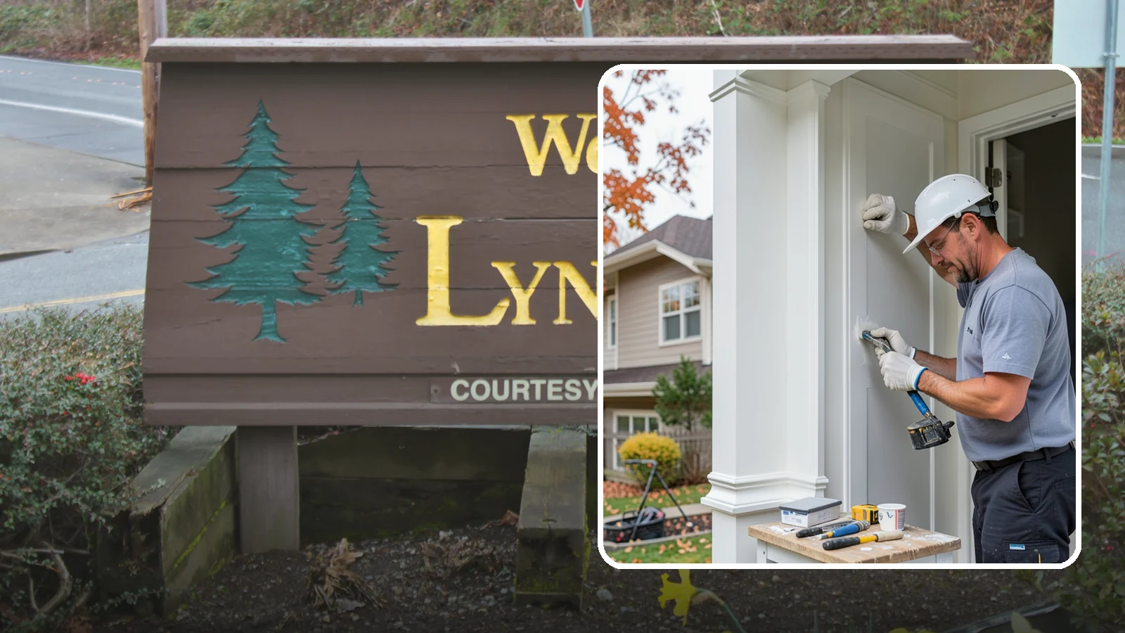Trim Repair in Lynnwood, Snohomish County, WA - Trim repair that restores damaged interior and exterior molding to a clean, finished look.