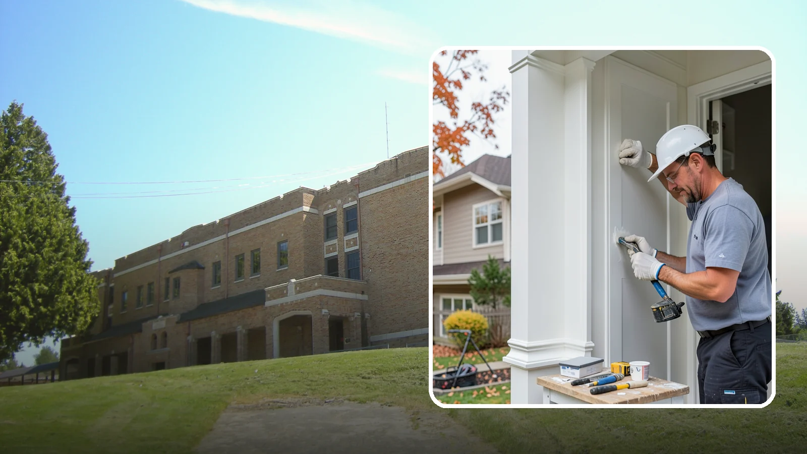 Trim Repair in Maple Valley, King County, WA - Trim repair that restores damaged interior and exterior molding to a clean, finished look.