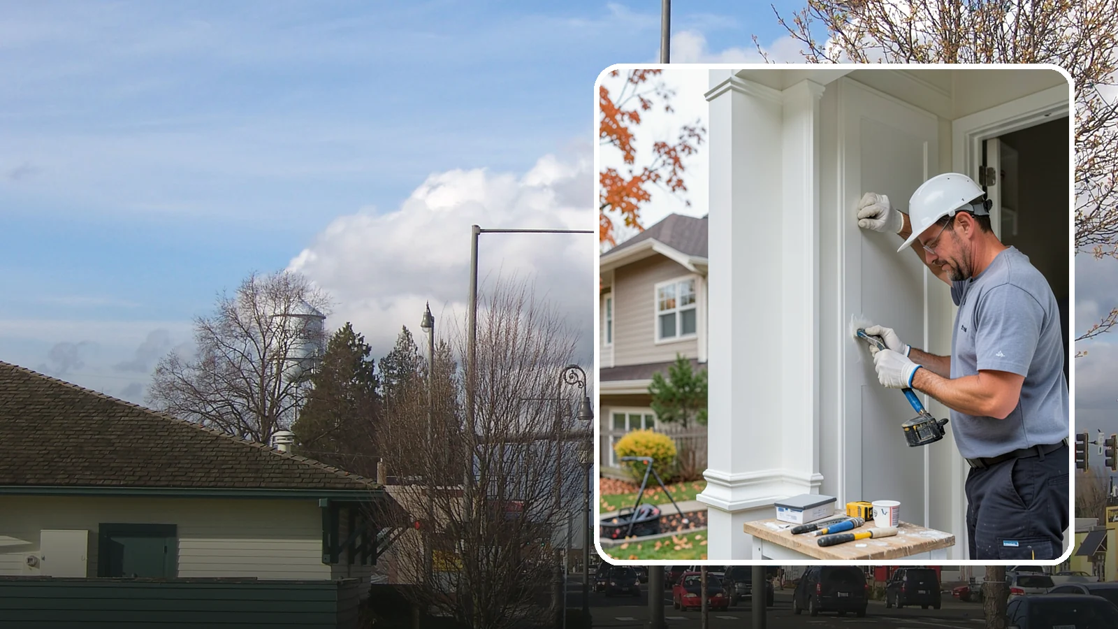 Trim Repair in Marysville, Snohomish County, WA - Trim repair that restores damaged interior and exterior molding to a clean, finished look.