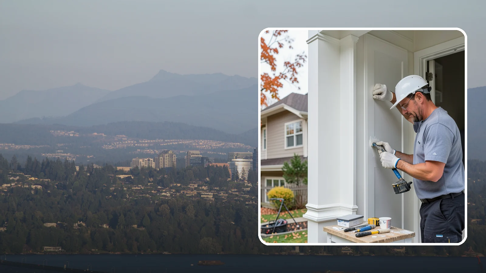 Trim Repair in Medina, King County, WA - Trim repair that restores damaged interior and exterior molding to a clean, finished look.