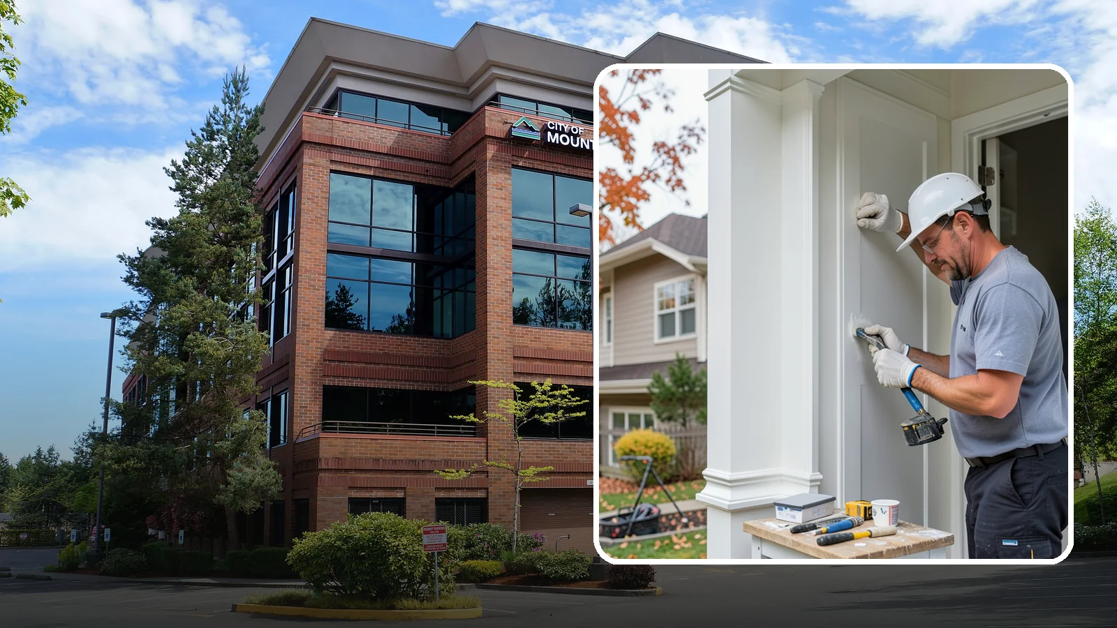 Trim Repair in Mountlake Terrace, Snohomish County, WA - Trim repair that restores damaged interior and exterior molding to a clean, finished look.
