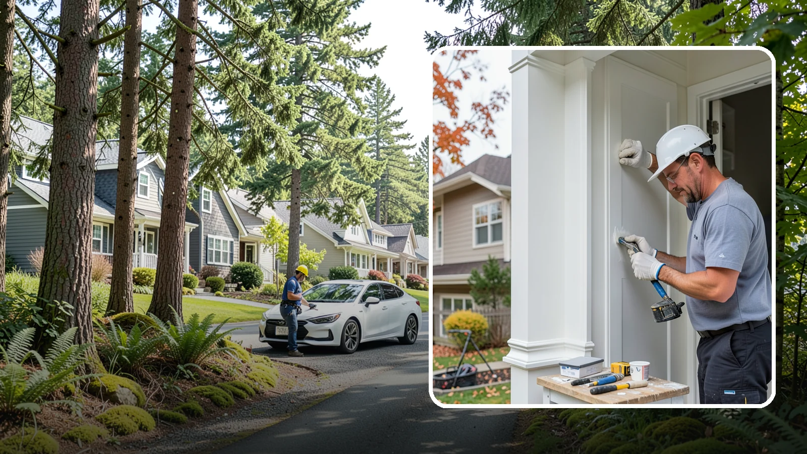 Trim Repair in Normandy Park, King County, WA - Trim repair that restores damaged interior and exterior molding to a clean, finished look.