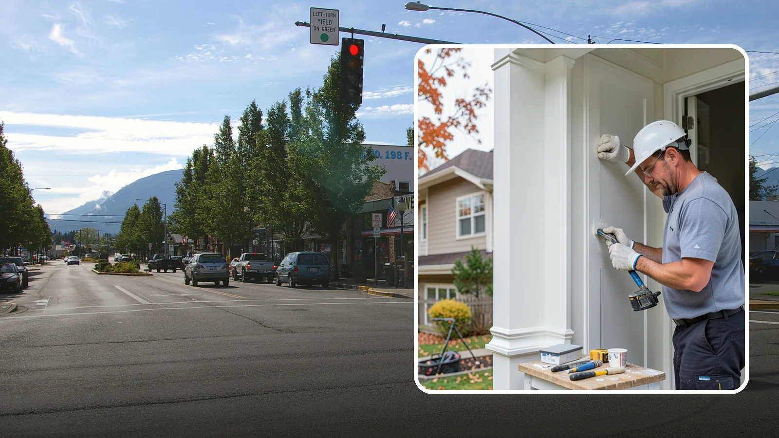 Trim Repair in North Bend, King County, WA - Trim repair that restores damaged interior and exterior molding to a clean, finished look.