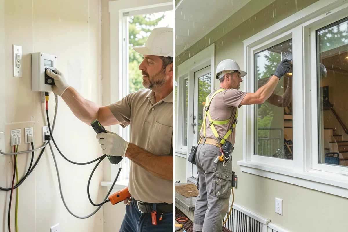 Trim Repair in North Bend, King County, WA - Assess damaged trim and match the profile
