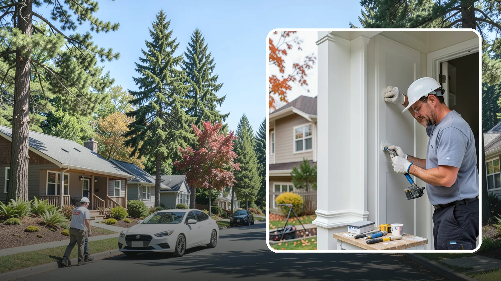 Trim Repair in Orting, Pierce County, WA - Trim repair that restores damaged interior and exterior molding to a clean, finished look.