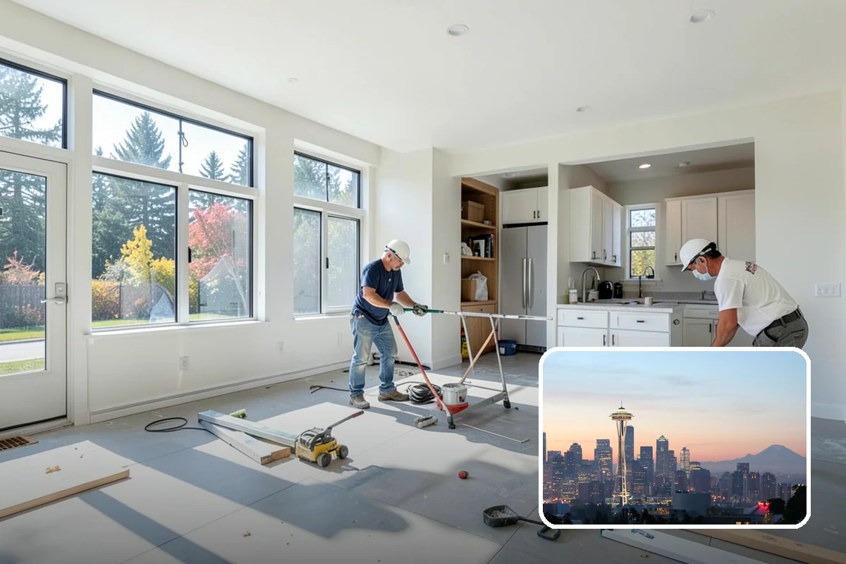 Trim Repair in Seattle, King County, WA - Restores clean, continuous trim lines