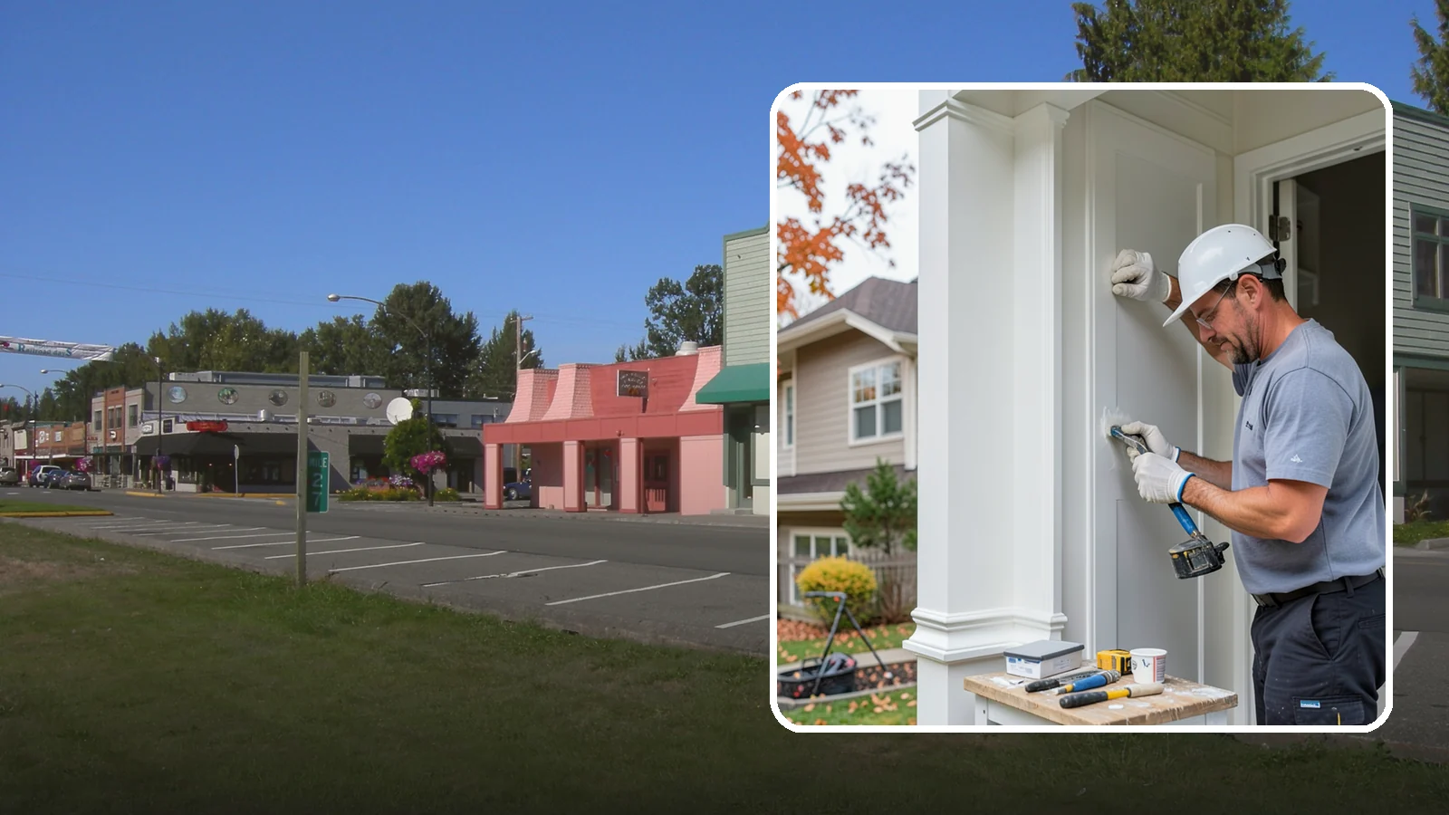 Trim Repair in Snoqualmie, King County, WA - Trim repair that restores damaged interior and exterior molding to a clean, finished look.