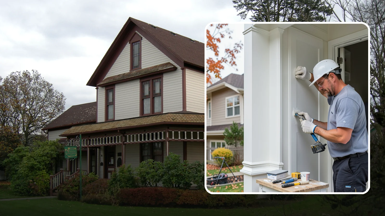 Trim Repair in Sumner, Pierce County, WA - Trim repair that restores damaged interior and exterior molding to a clean, finished look.