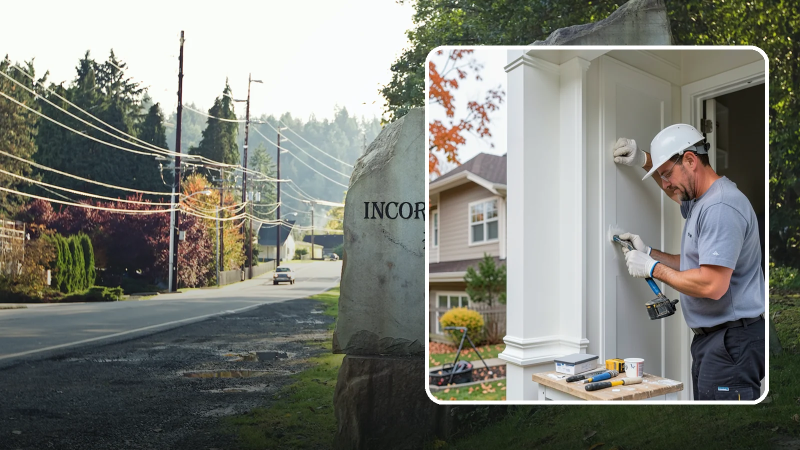 Trim Repair in Wilkeson, Pierce County, WA - Trim repair that restores damaged interior and exterior molding to a clean, finished look.