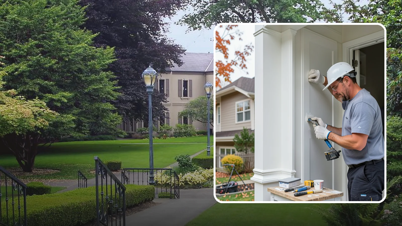 Trim Repair in Woodinville, King County, WA - Trim repair that restores damaged interior and exterior molding to a clean, finished look.
