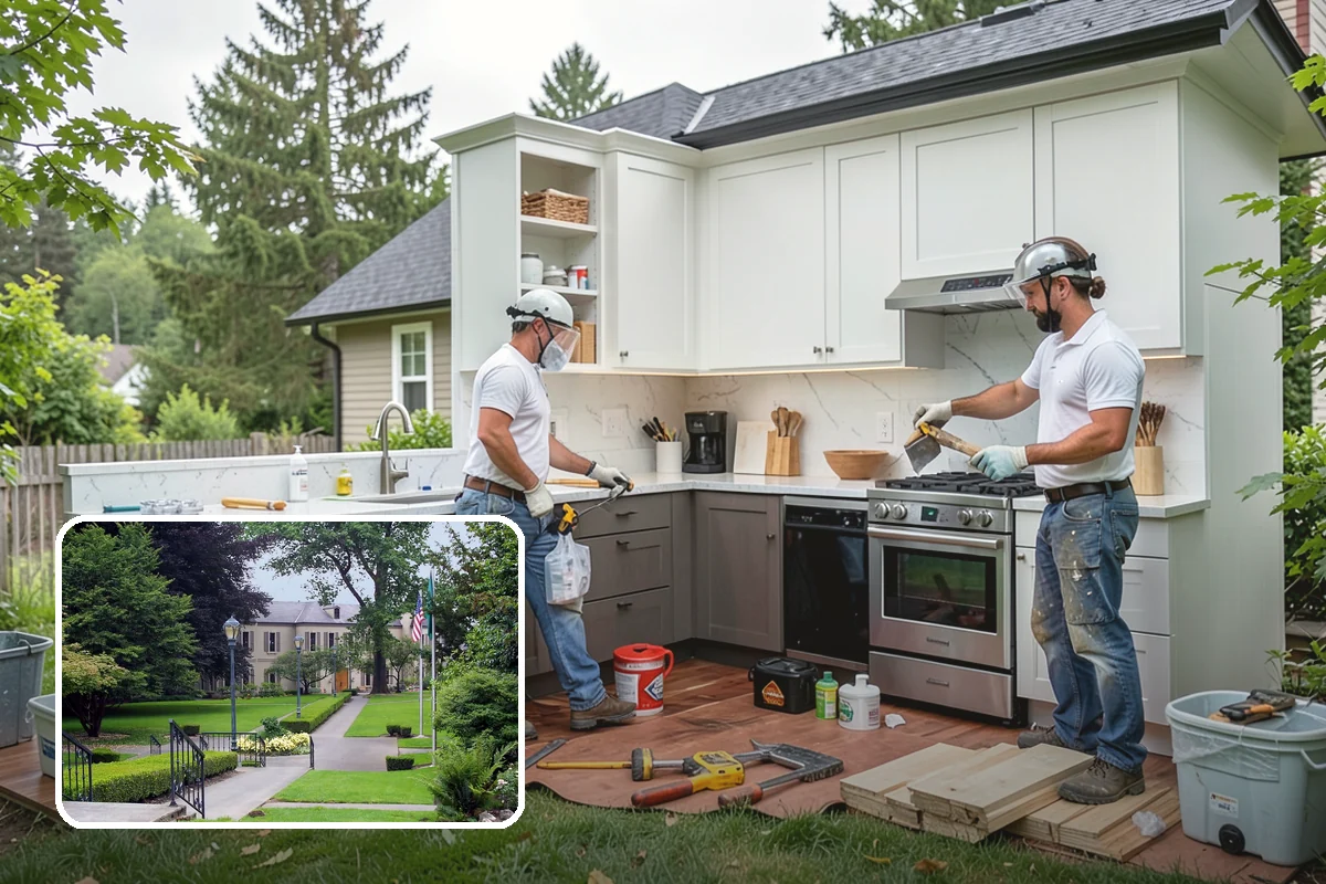 Trim Repair in Woodinville, King County, WA - Restores clean, continuous trim lines