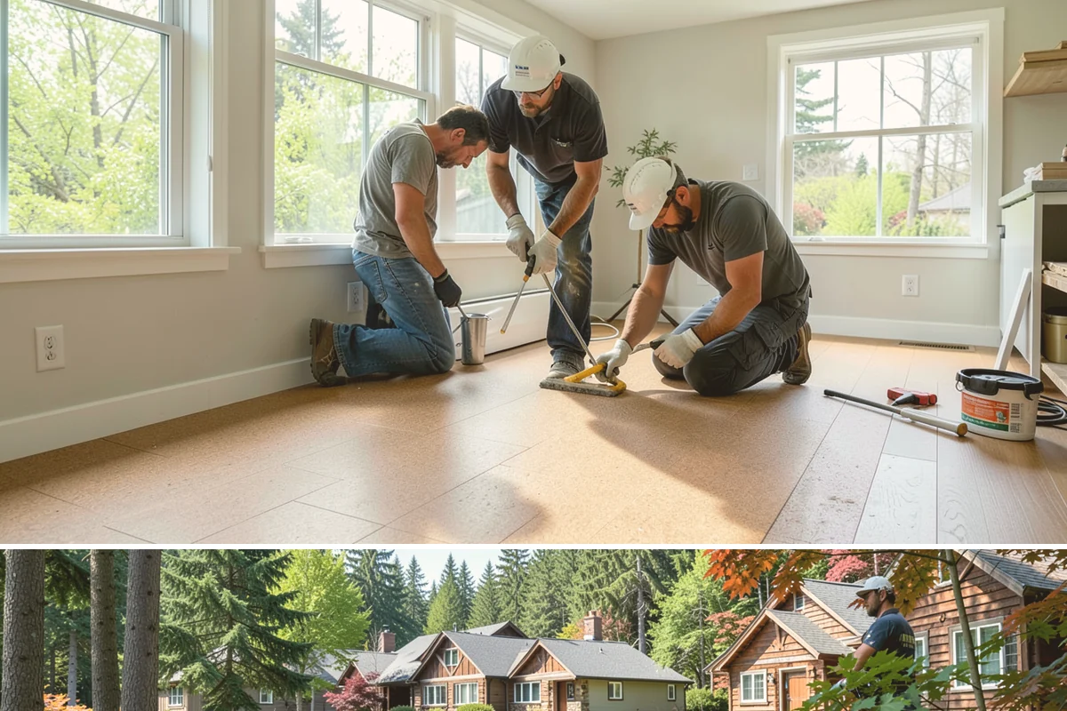 Tub-to-Shower Conversion in Edgewood, Pierce County, WA - This conversion is popular in fall as households prepare for safer, more comfortable bathing through the colder months.